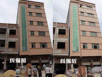 石家庄裕华区倾斜纠正