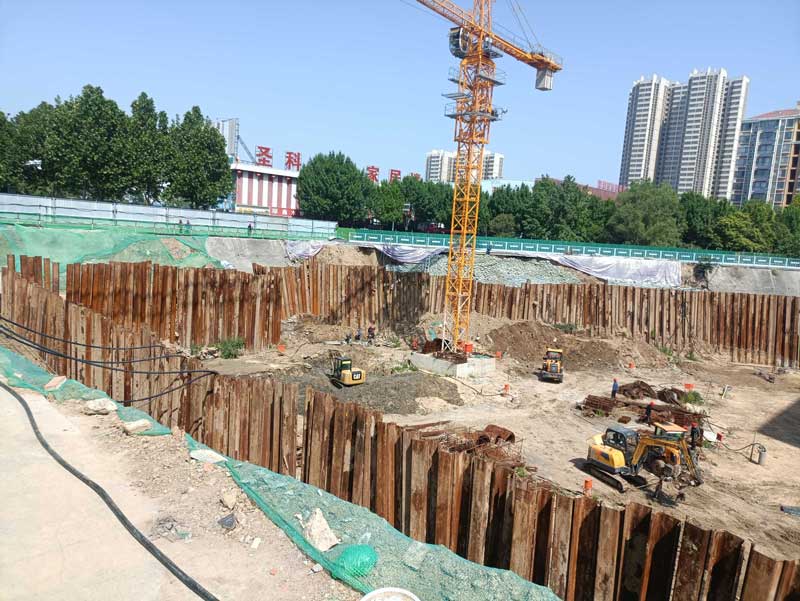 石家庄裕华区钢板桩